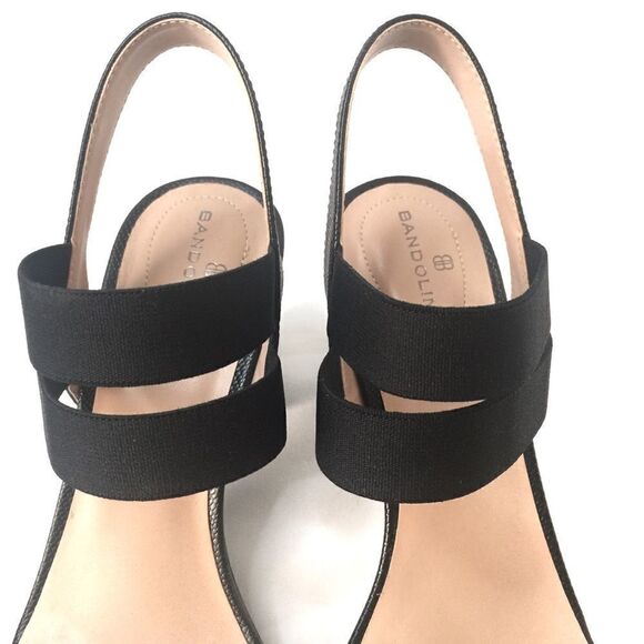 NWT Bandolino Dalia Block Heel Open Toe Sandals 10M - Picture 8 of 11